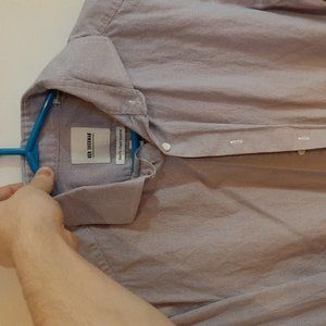 Ben Sherman Pink Microplaid Dress Shirt